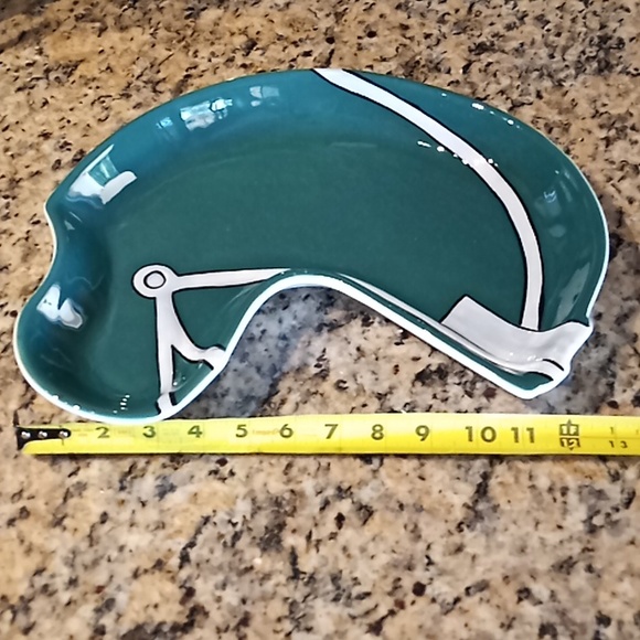 Football Helmet Chip Plate. 2005 Boston Warehouse Trading Corp. Great Condition. - Picture 11 of 16